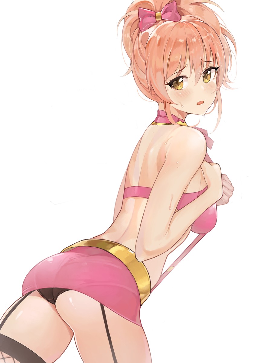 jougasaki mika (idolmaster and 1 more) drawn by ame_(uten_cancel)
