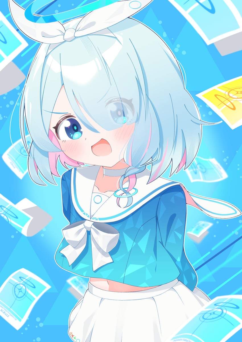 arona (blue archive) drawn by mashi_stkt