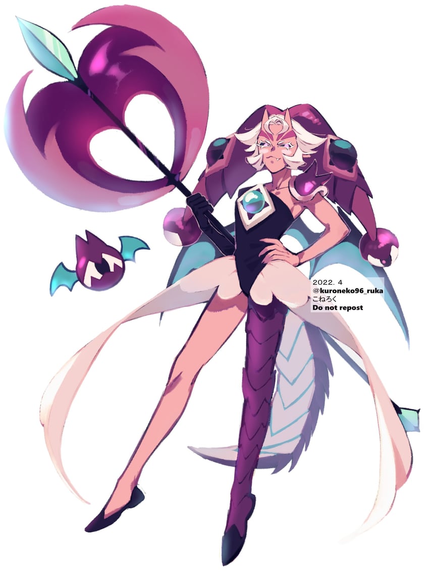 lychee dragon cookie and lycheye (cookie run and 1 more) drawn by kuroneko96_ruka