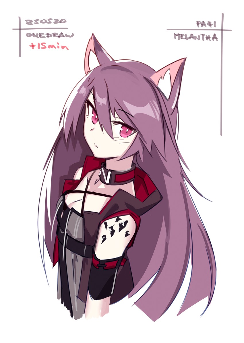 melantha (arknights) drawn by deel_(rkeg)