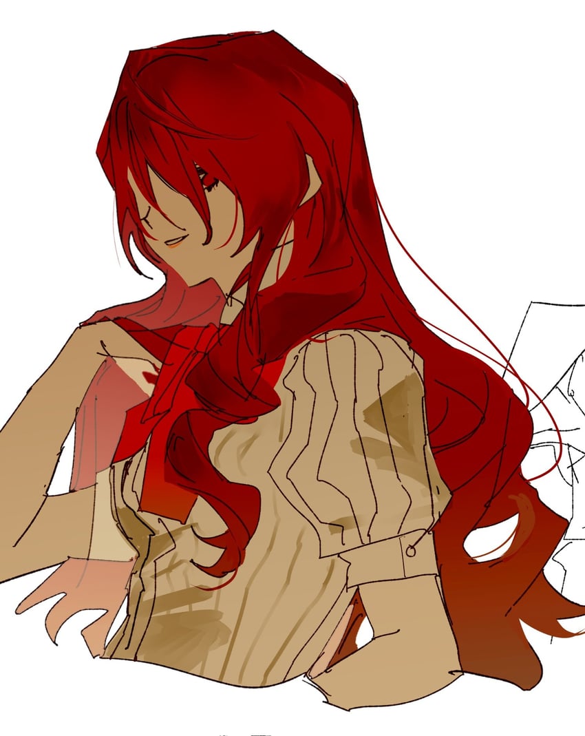 kirijou mitsuru (persona and 1 more) drawn by goguma_wagamja