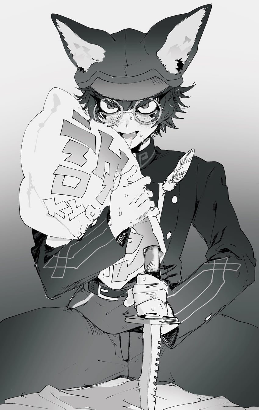 zilch alexander (master detective archives: rain code) drawn by na_6