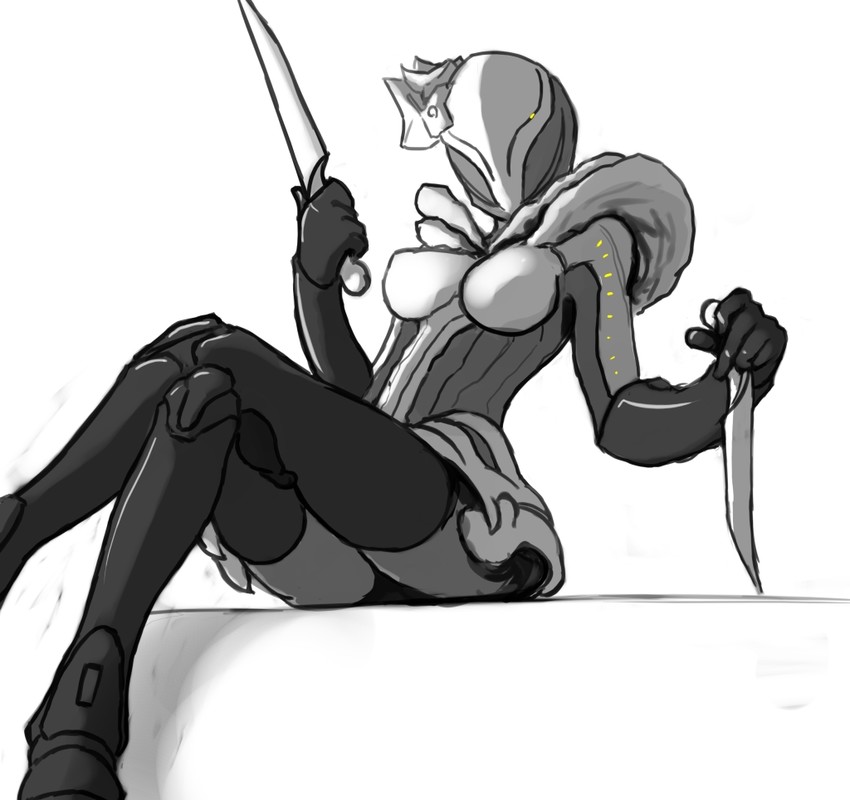 saryn (warframe) drawn by sate