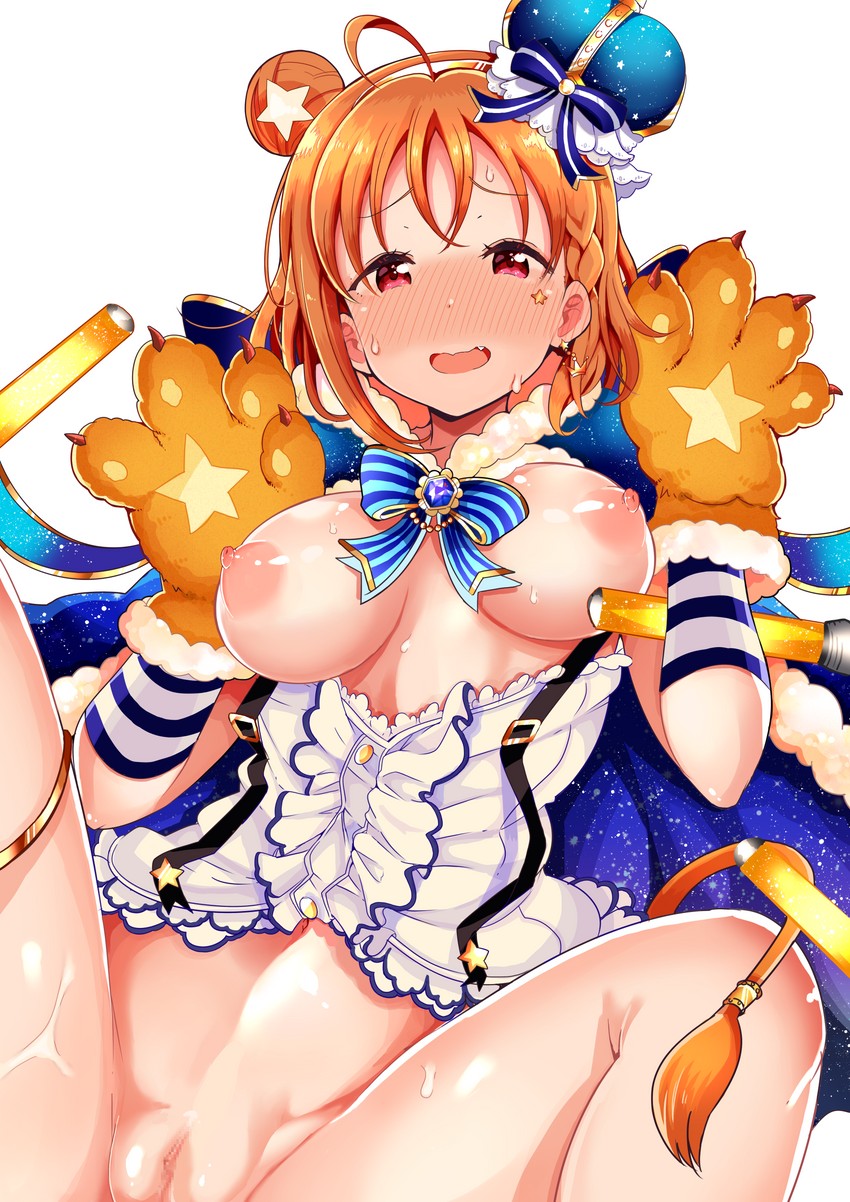 takami chika (love live! and 2 more) drawn by kuzu_kow