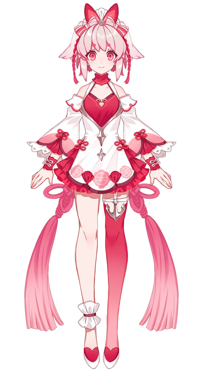 ryuhyo rione (indie virtual youtuber) drawn by macchoko