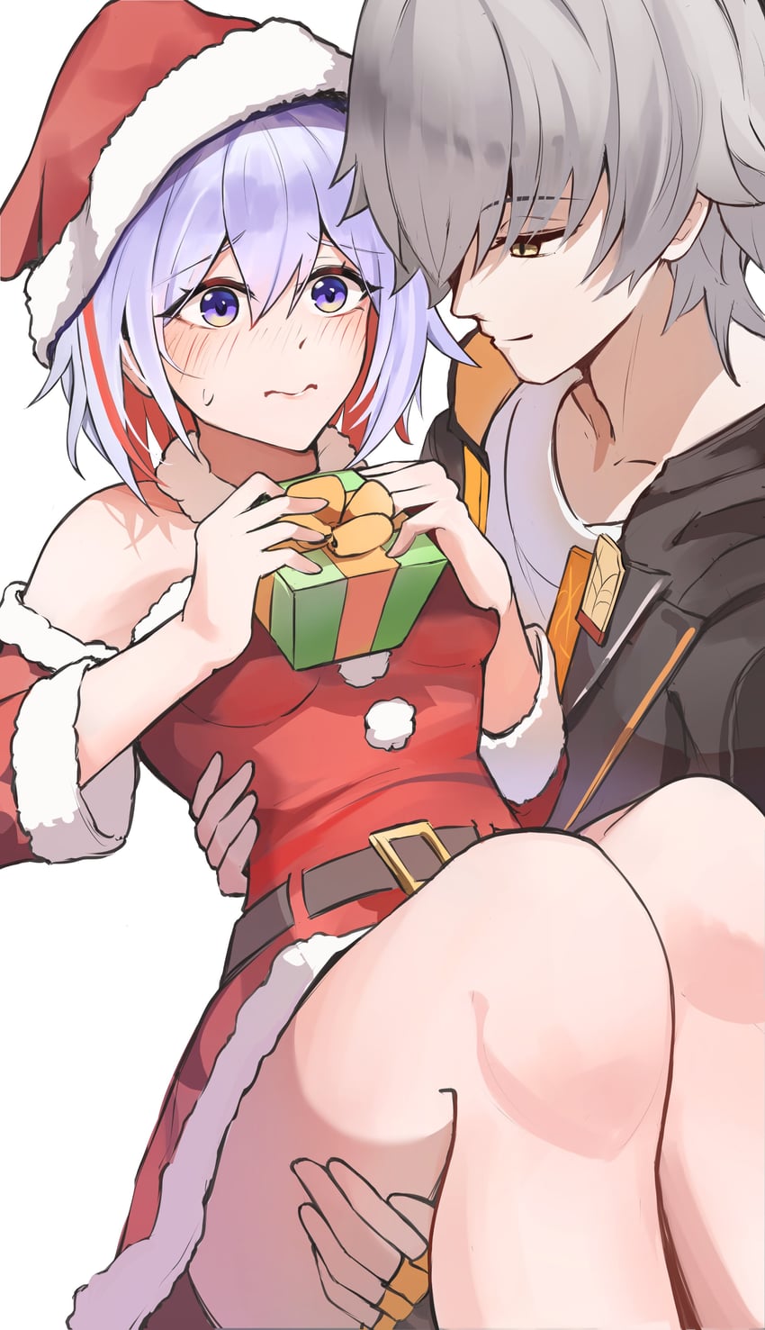 trailblazer, caelus, and topaz (honkai and 1 more) drawn by zyro_25