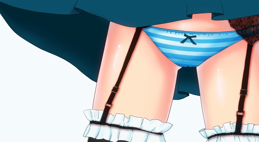 Woman bikini anime panties