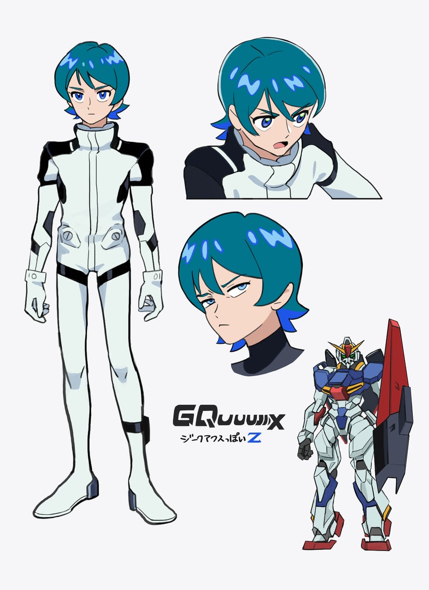 rx-78-2 gundam, kamille bidan, and zeta gundam (gundam and 2 more) drawn by horocca