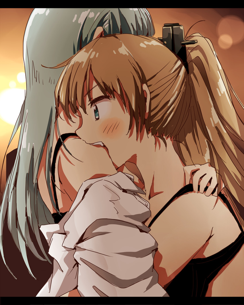 suzuya and kumano (kantai collection) drawn by any_(lucky_denver_mint)
