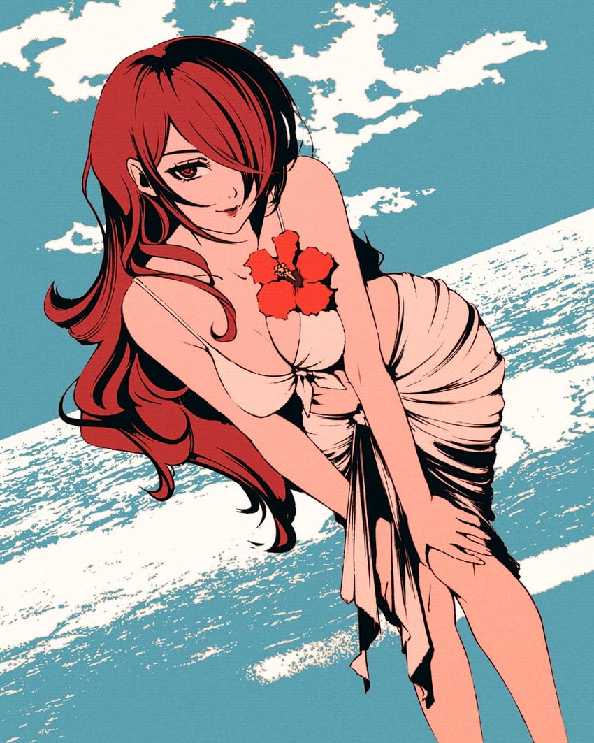 kirijou mitsuru (persona and 1 more) drawn by moshimoshibe