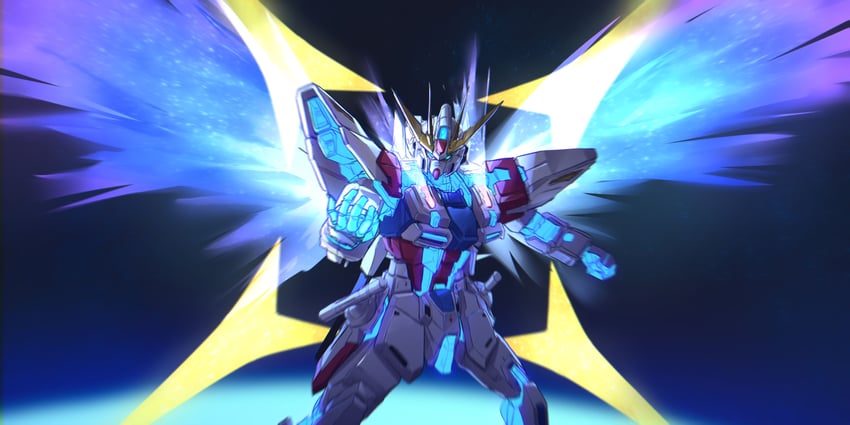 star build strike gundam (gundam and 1 more) drawn by yumuto_(spring1786)