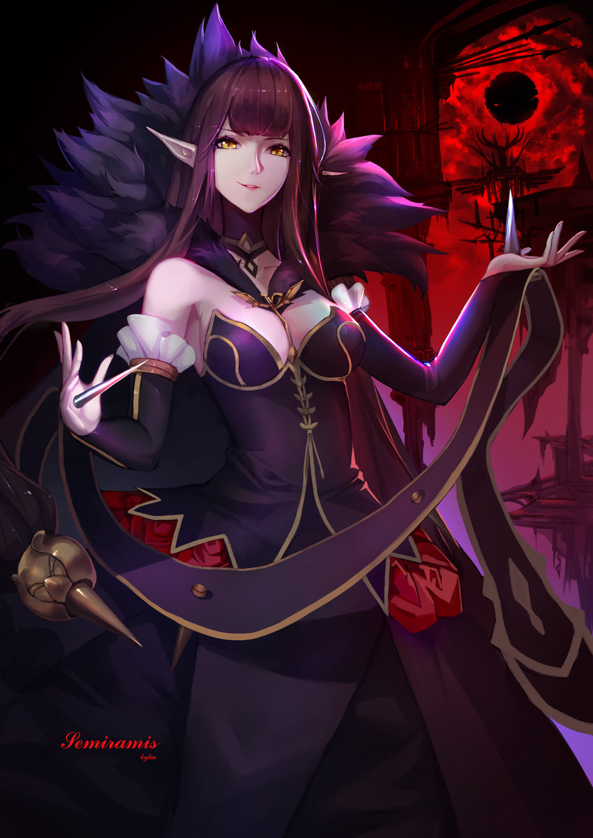 semiramis (fate and 1 more) drawn by yun_lin