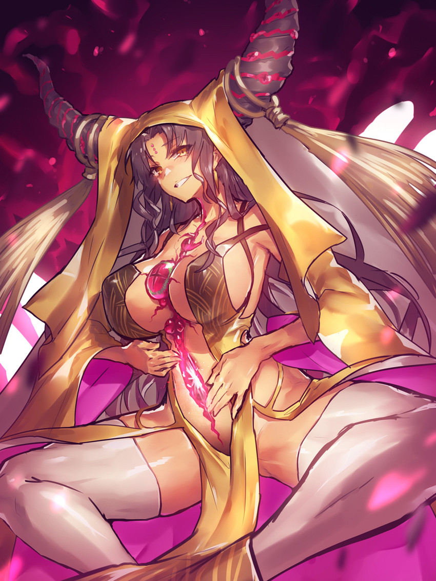 sessyoin kiara and demon pillar (fate and 1 more) drawn by melon22