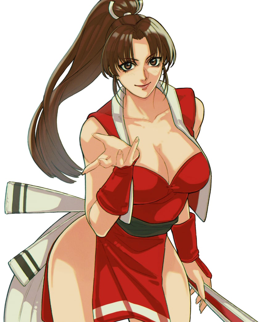 shiranui mai (fatal fury and 1 more) drawn by ktovhinao