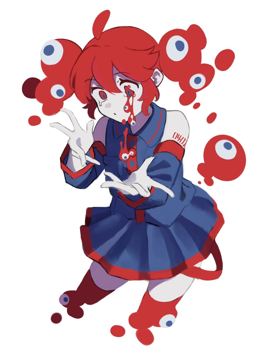 kasane teto and myaku-myaku (utau and 1 more) drawn by ontama_carbonara