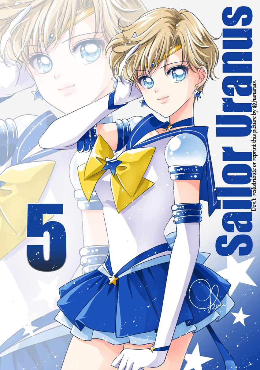ten'ou haruka, sailor uranus, and super sailor uranus (bishoujo senshi sailor moon and 1 more) drawn by sarashina_kau