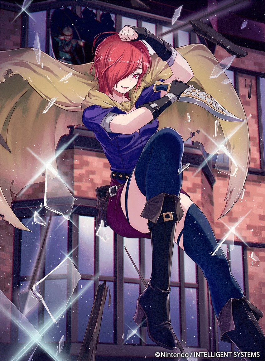 leila (fire emblem and 2 more) drawn by 40hara
