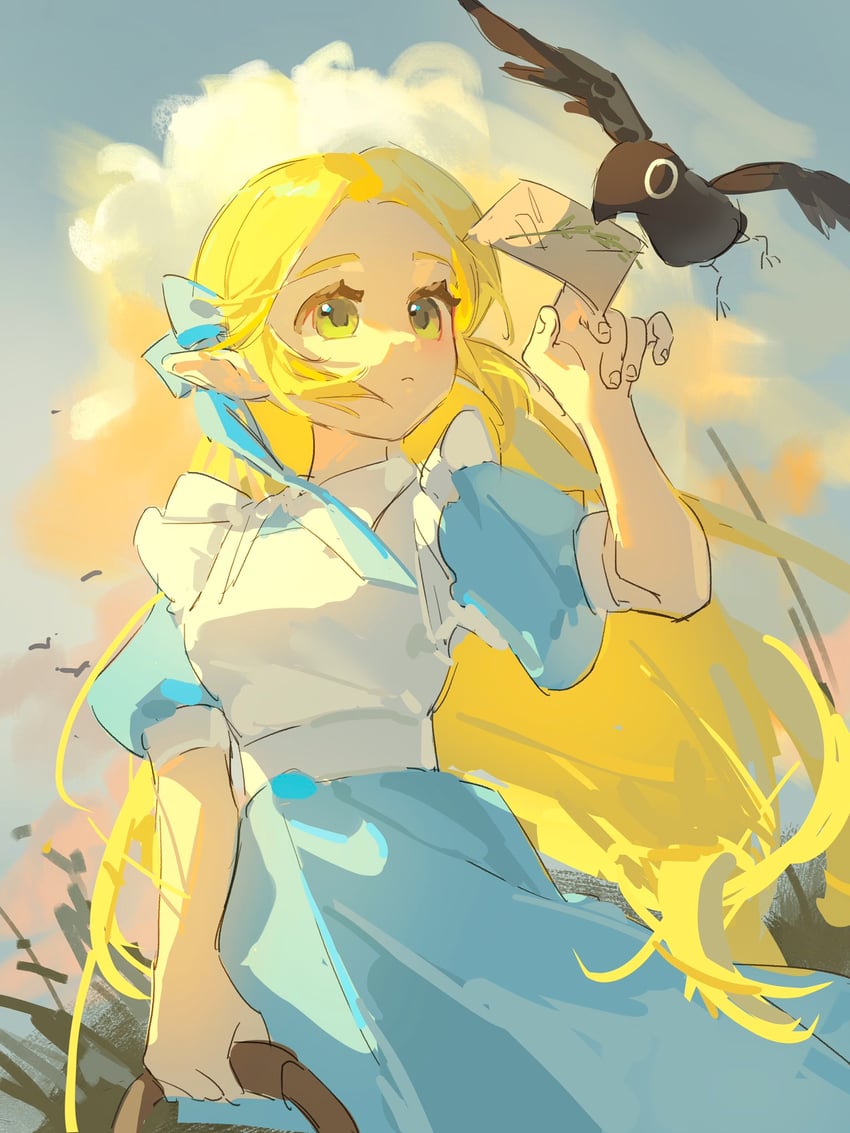 princess zelda (the legend of zelda and 1 more) drawn by yumiyumo3o