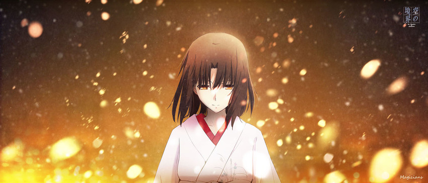 ryougi shiki and void shiki (kara no kyoukai) drawn by magicians_(zhkahogigzkh)