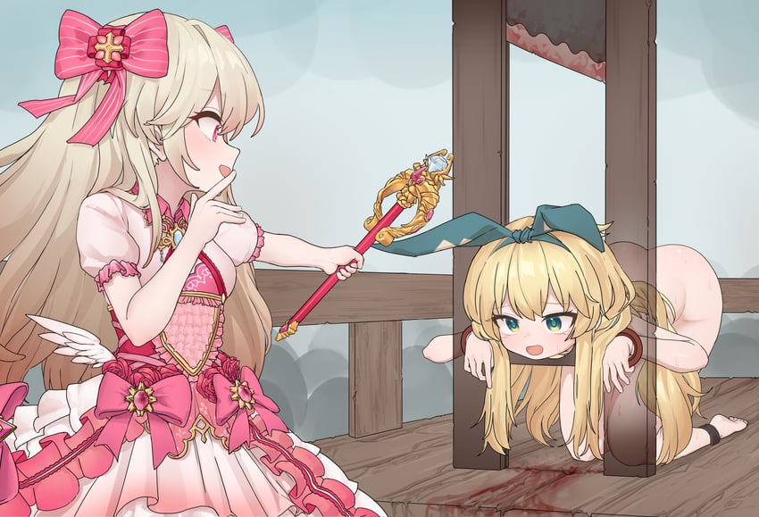 chaos marie and alice (grimms notes) drawn by ju_ge