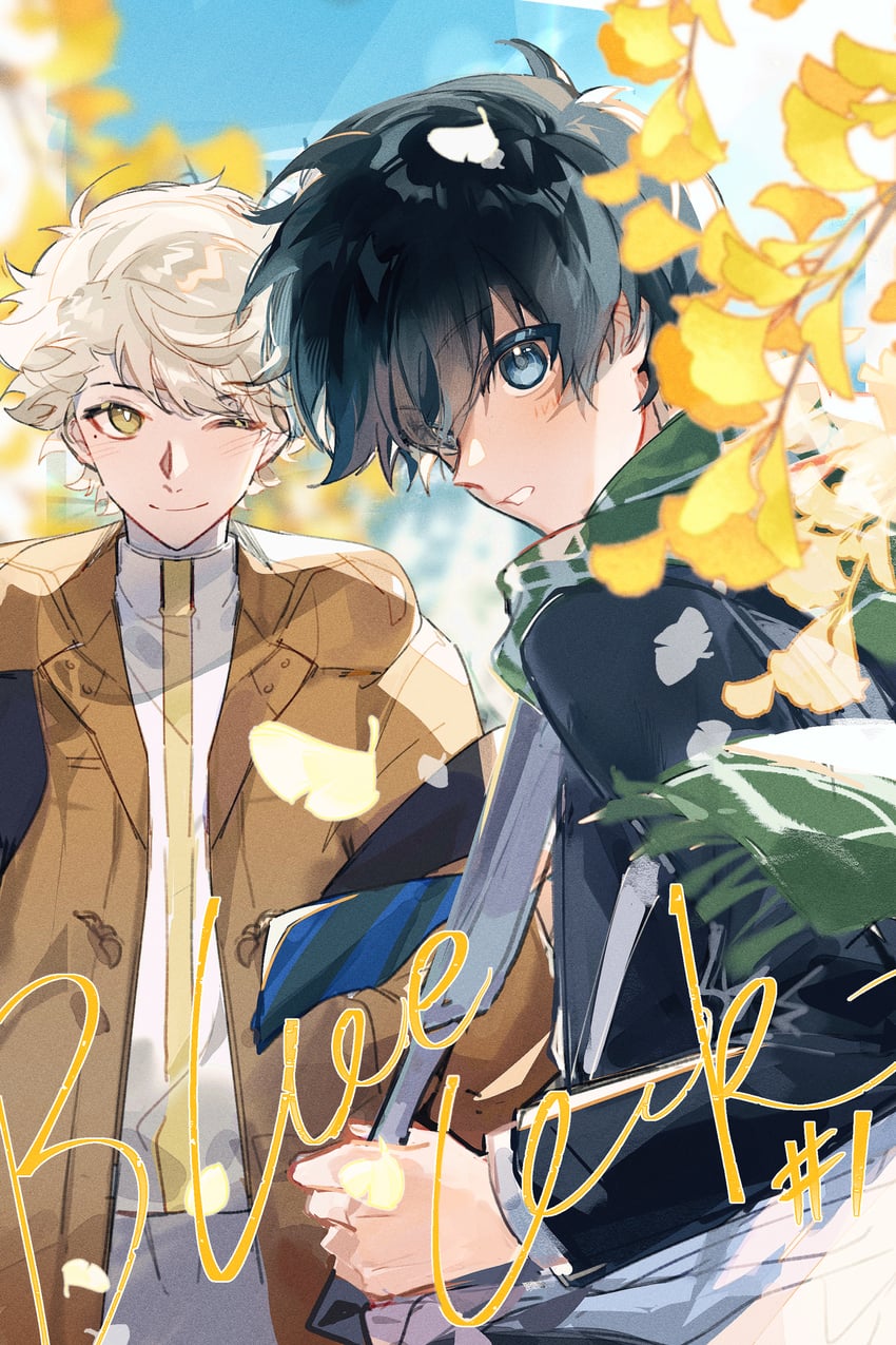 isagi yoichi and kira ryosuke (blue lock) drawn by tong_jun