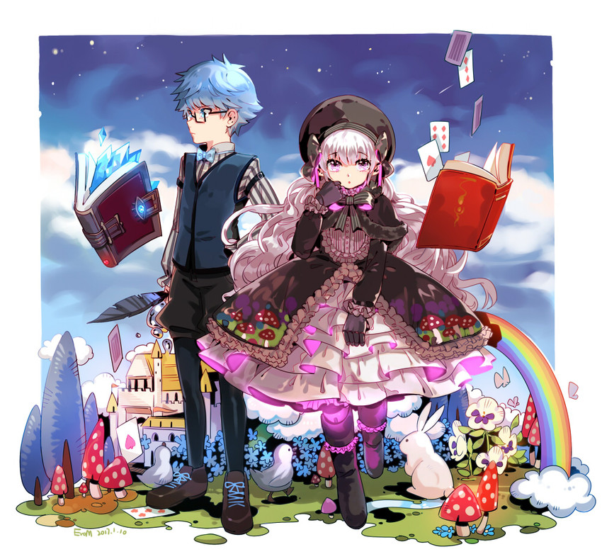 nursery rhyme and hans christian andersen (fate and 1 more) drawn by eromkk
