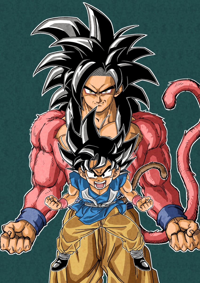 son goku (dragon ball and 1 more) drawn by 5yj9qhslw5jg7mg