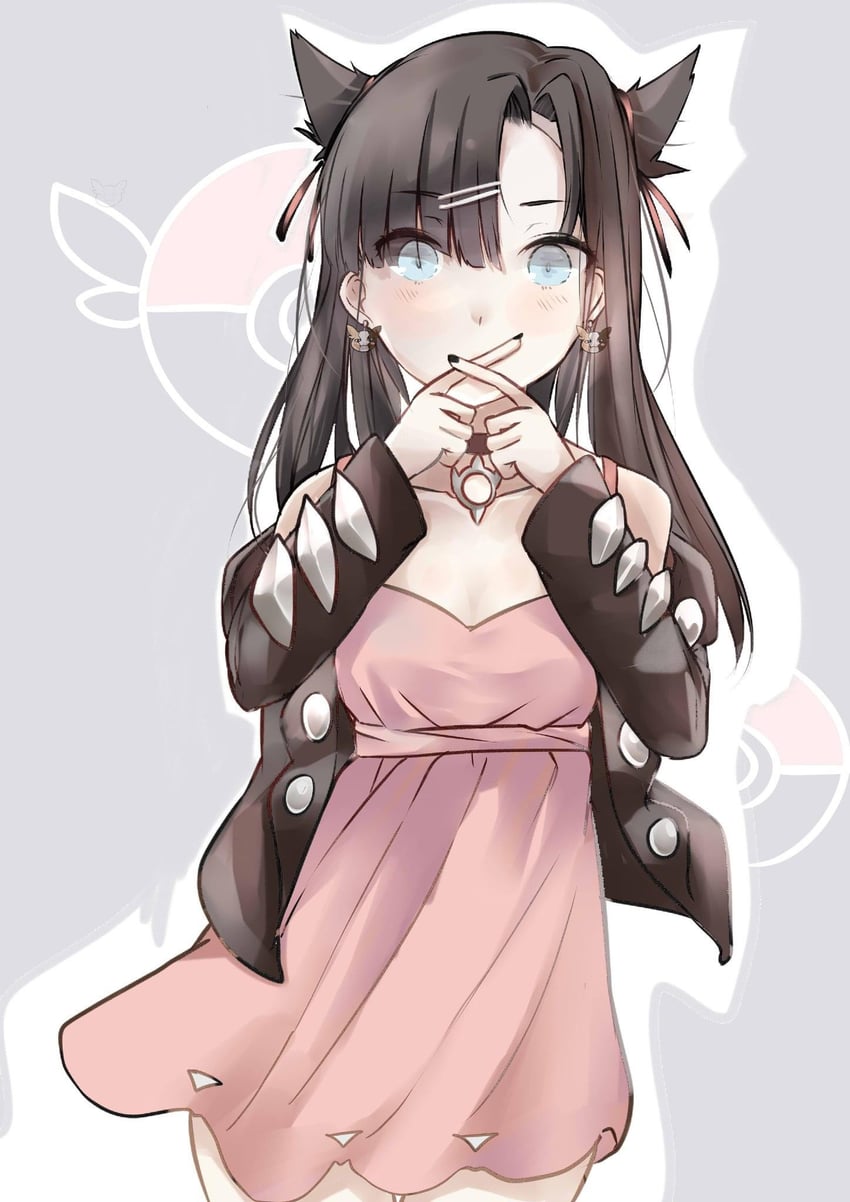 marnie and morpeko (pokemon and 1 more) drawn by xin_renlei_chilong