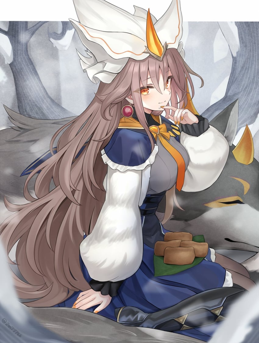 silvy of the white forest (yu-gi-oh!) drawn by zen77766