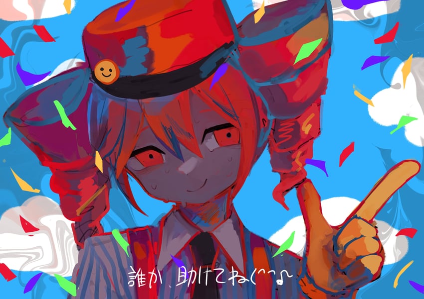 kasane teto (utau and 1 more) drawn by sajou_denryoku