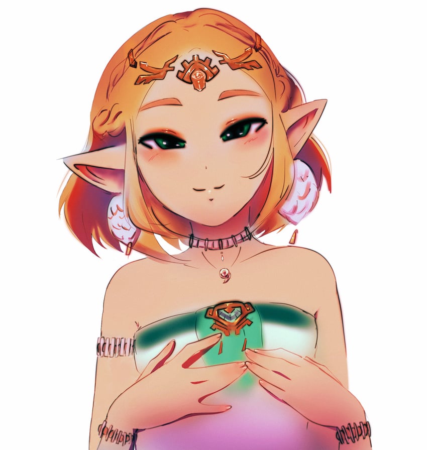 princess zelda (the legend of zelda and 1 more) drawn by asikku