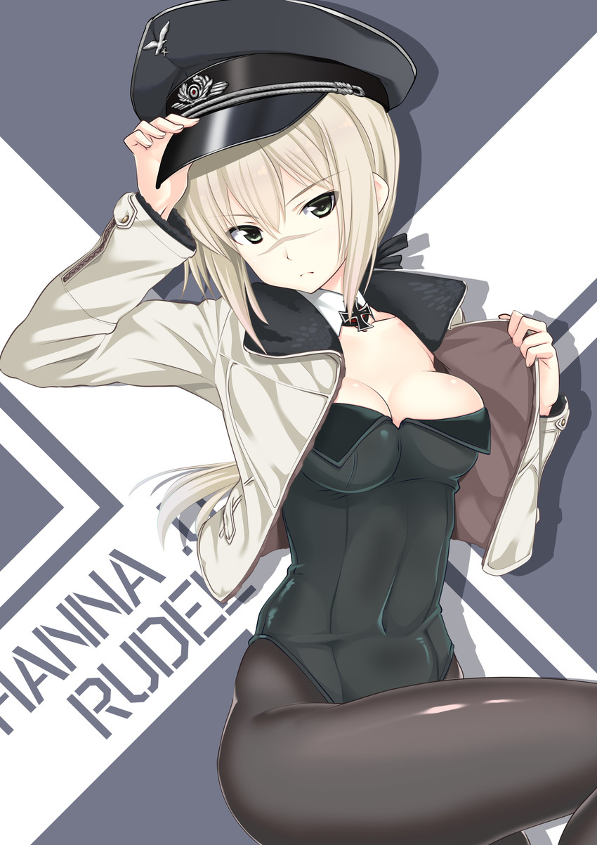 hanna rudel (world witches series and 1 more) drawn by a9b_(louis814)