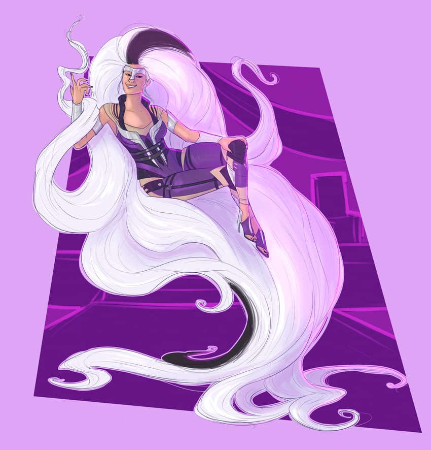 sindel (mortal kombat and 1 more) drawn by kaiology