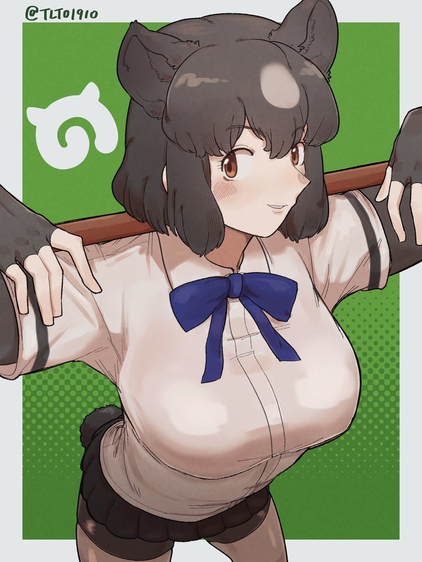 brown bear (kemono friends and 1 more) drawn by tlto1910