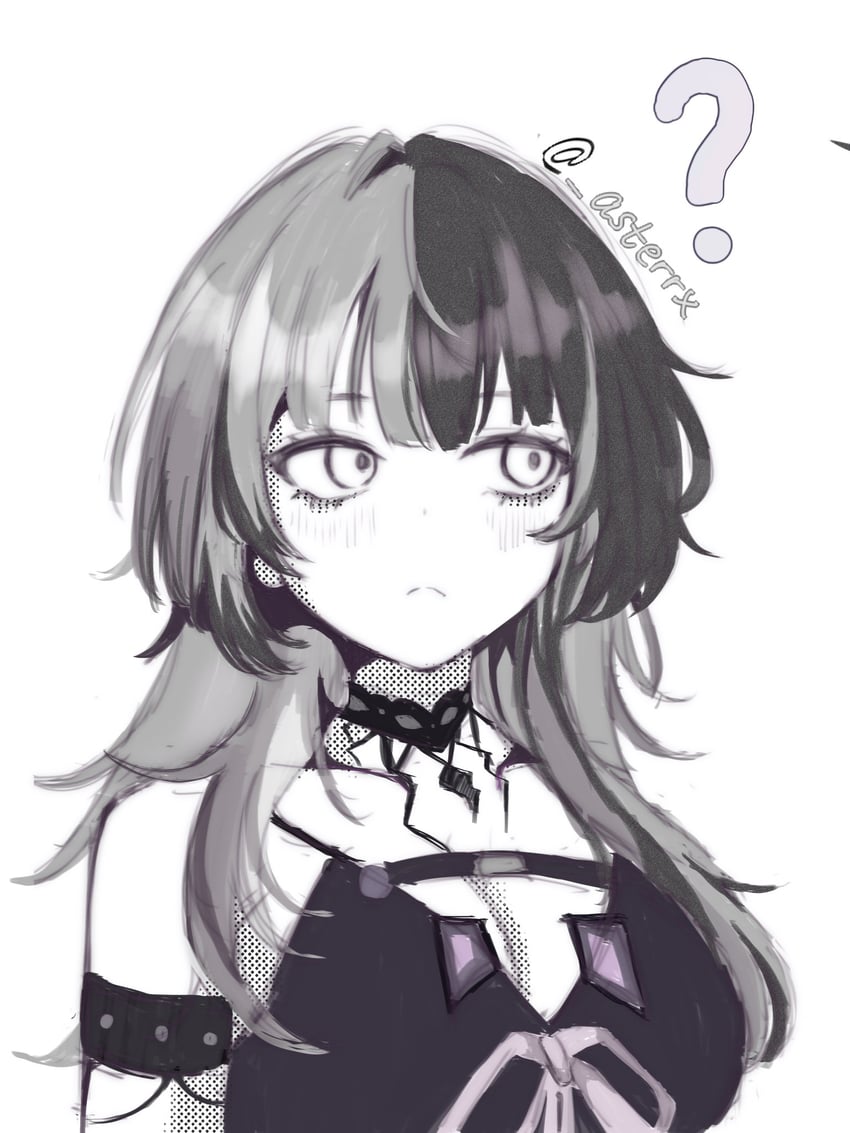 shiori novella (hololive and 1 more) drawn by asterrx