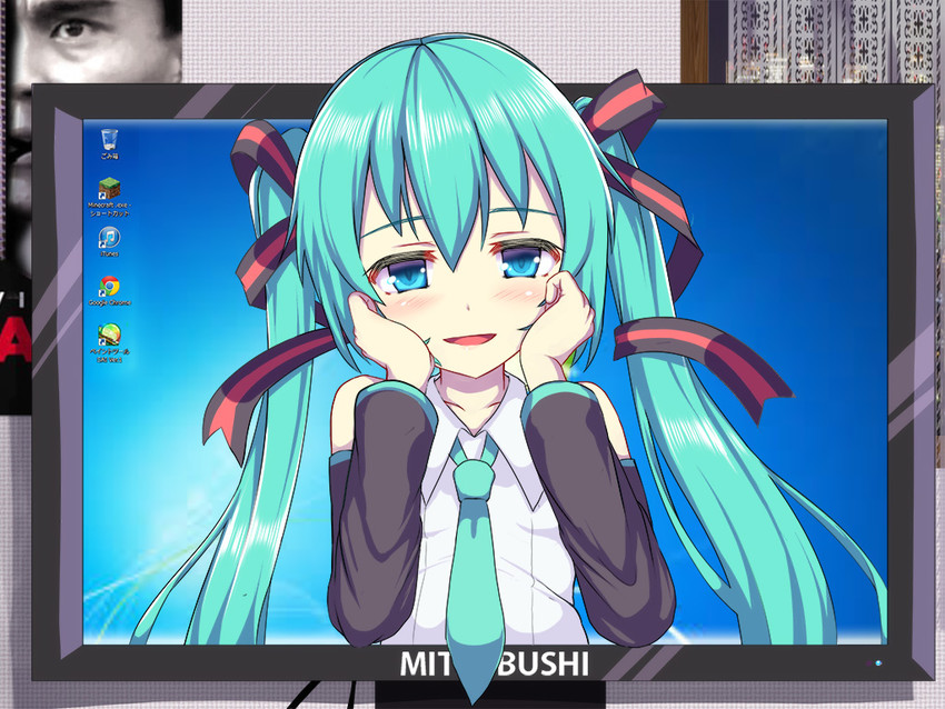 hatsune miku (vocaloid and 6 more) drawn by okuri_banto