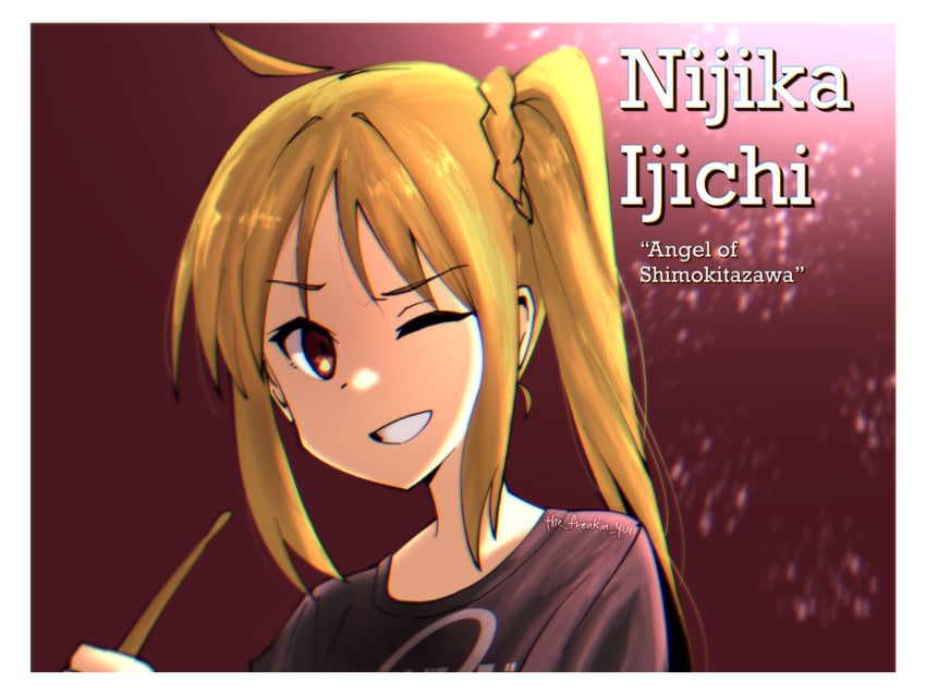 ijichi nijika (bocchi the rock!) drawn by the_freakin_yui