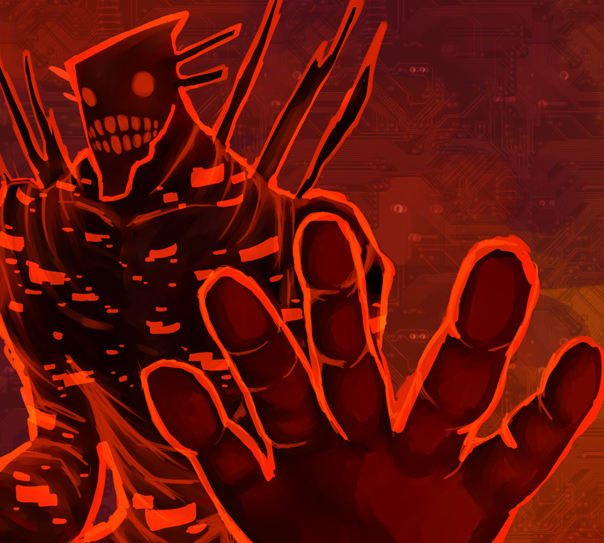 jinkou keshin plasma shadow (inazuma eleven and 2 more) drawn by sadohara