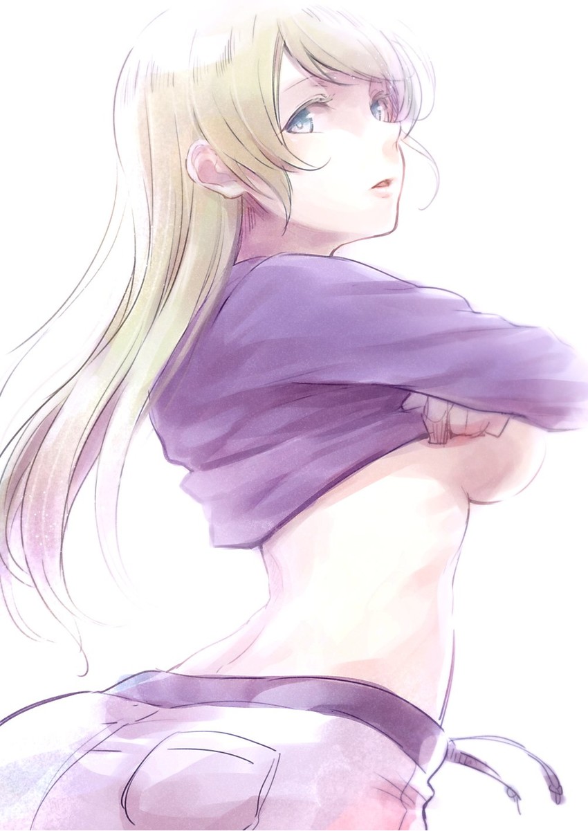 ayase eli (love live! and 1 more) drawn by yukiiti