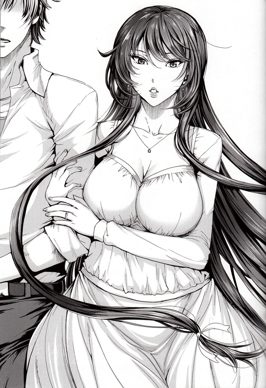 mikazuki yozora and hasegawa kodaka (boku wa tomodachi ga sukunai) drawn by fei_(maidoll)