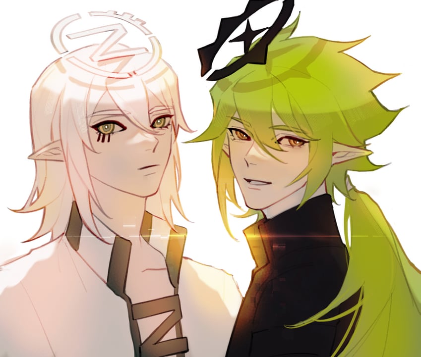 xander and zain (aotu world) drawn by xw_ji_ben_yuan_li_gailun