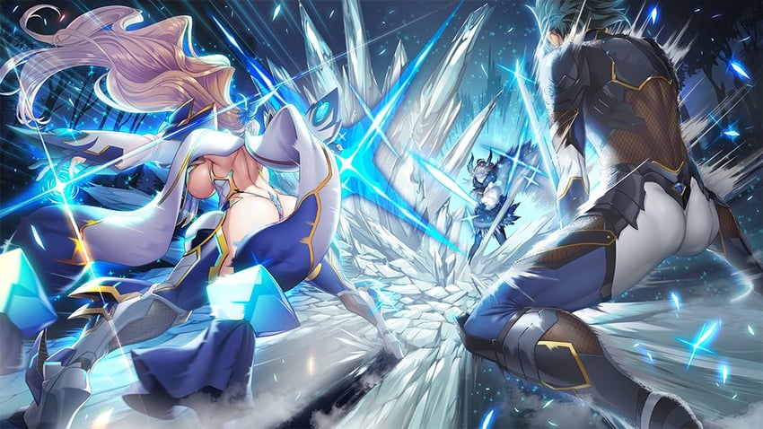 onisaki kirara, fuuma kotarou, and ragnarok sinmara (taimanin and 1 more)