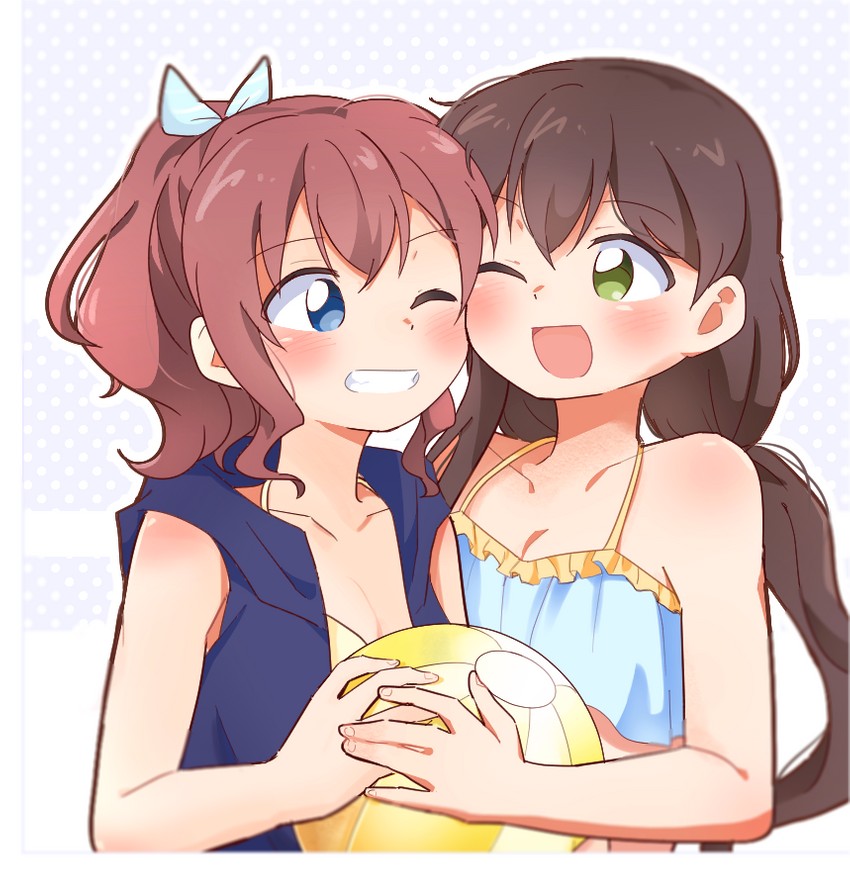 hanazono tae and yamabuki saya (bang dream!) drawn by gyaheung
