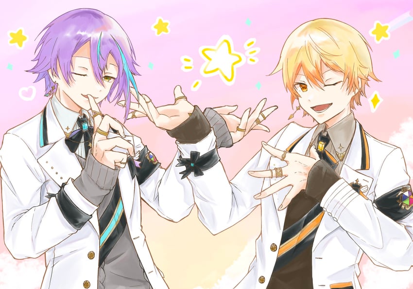 tenma tsukasa and kamishiro rui (project sekai) drawn by nonnon_7121