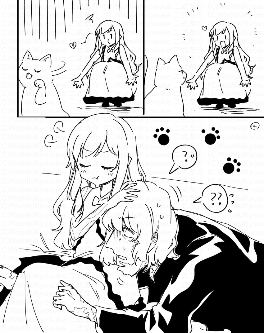 curse maker, doctor magus, doctor magus 4, and curse maker 1 (sekaiju no meikyuu) drawn by nikki_kyousuke