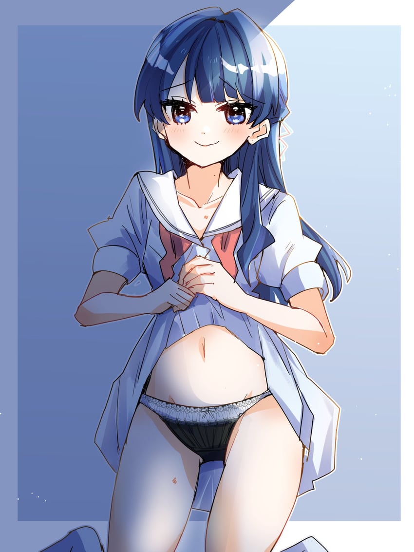 murano sayaka (love live! and 1 more) drawn by kanduki_kamibukuro