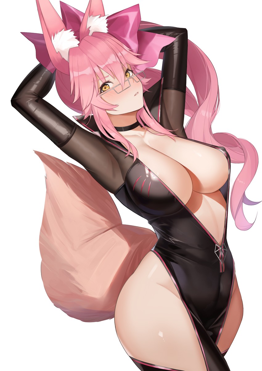 tamamo and koyanskaya (fate and 1 more) drawn by afpl_(parrotz4)