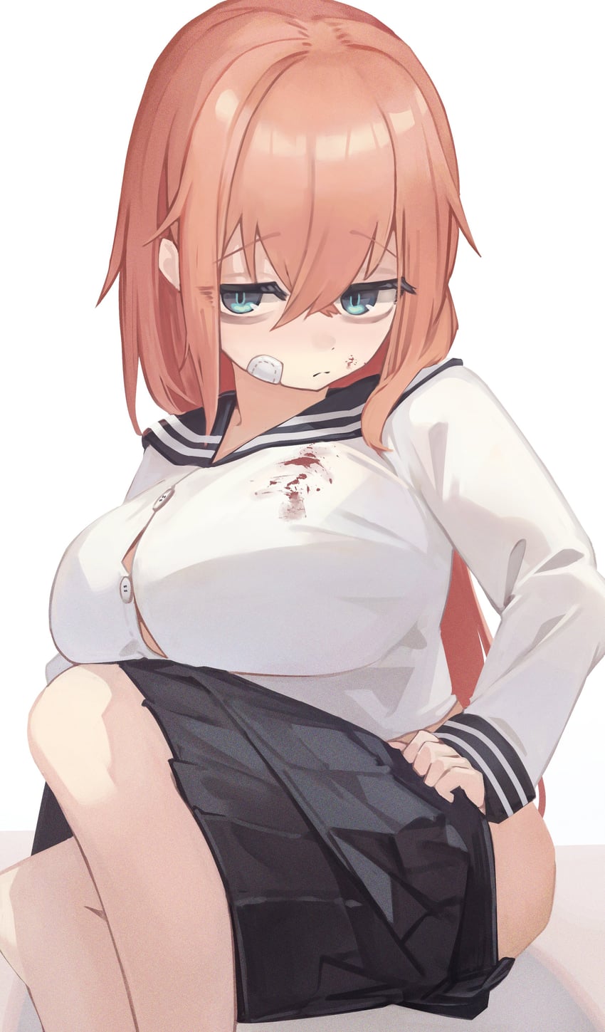 michinoku komaro (seitokai ni mo ana wa aru!) drawn by jun_daniell