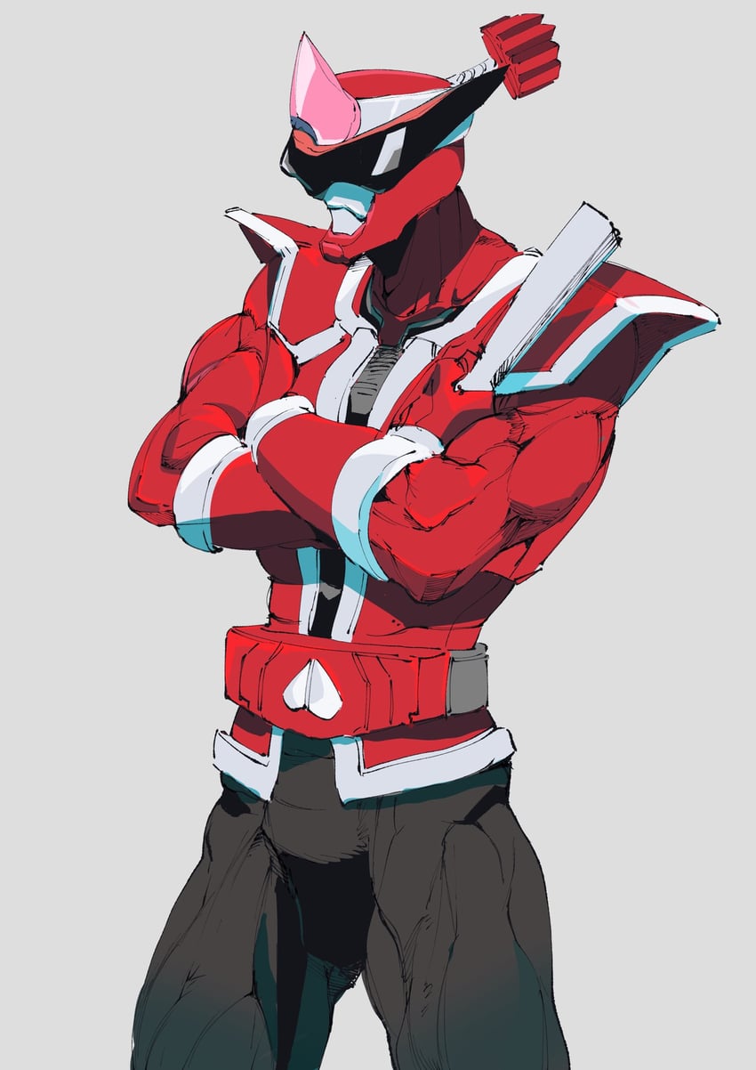 donmomotarou (super sentai and 1 more) drawn by ichitaka_(1015ichitaka)