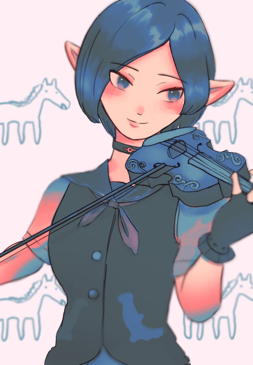 violynne (the legend of zelda and 1 more) drawn by magonote